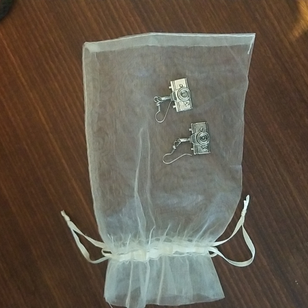 Earings, camera